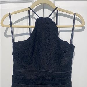 Black Marciano cocktail dress